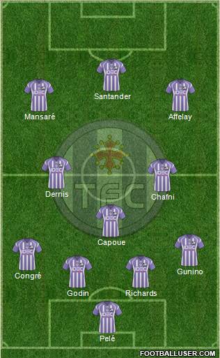 Toulouse Football Club Formation 2011