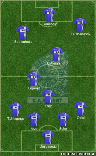 KAA Gent Formation 2011