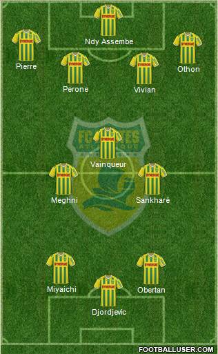 FC Nantes Formation 2011