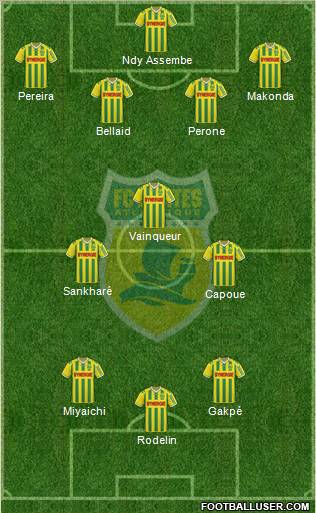 FC Nantes Formation 2011