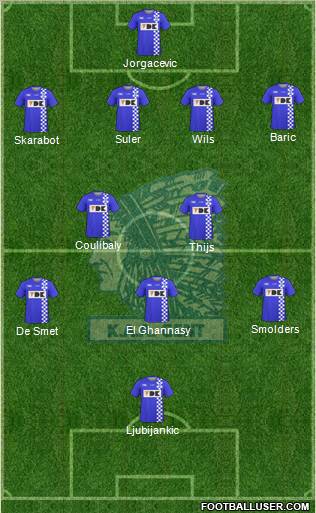 KAA Gent Formation 2011