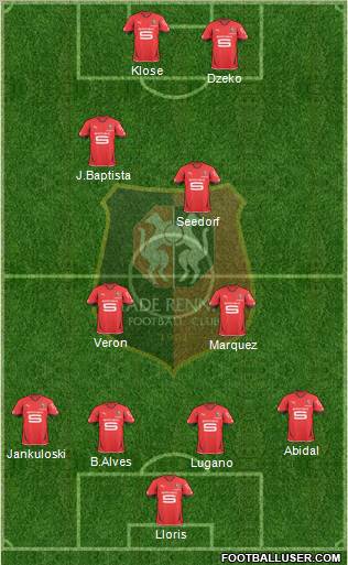 Stade Rennais Football Club Formation 2011