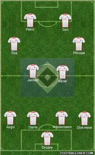 Hamburger SV Formation 2011