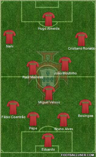 Portugal Formation 2011
