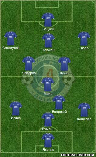Dnipro Dnipropetrovsk Formation 2011
