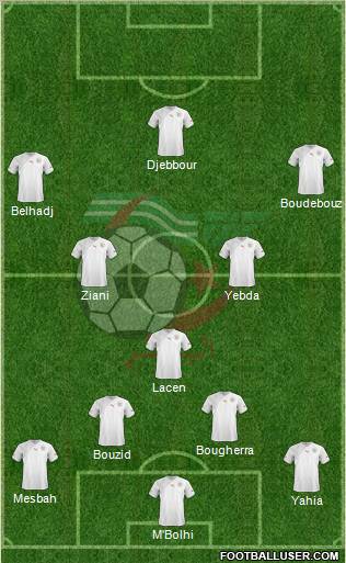 Algeria Formation 2011