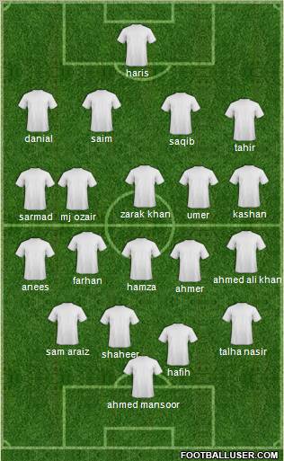 World Cup 2010 Team Formation 2011