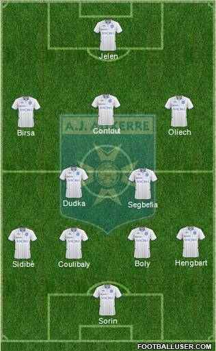 A.J. Auxerre Formation 2011