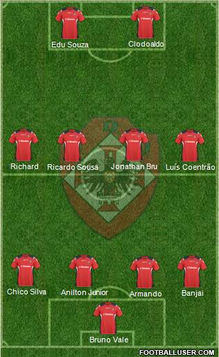União Desportiva Oliveirense Formation 2011