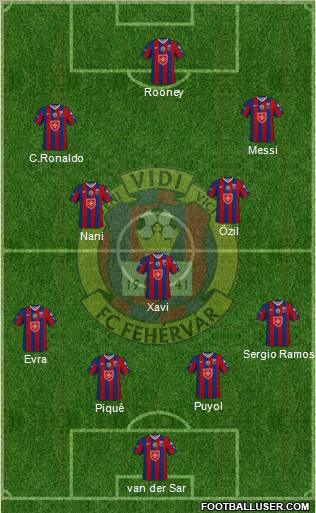 FC Fehérvár Formation 2011
