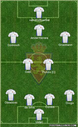 R. Zaragoza S.A.D. Formation 2011