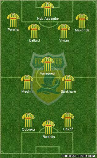 FC Nantes Formation 2011