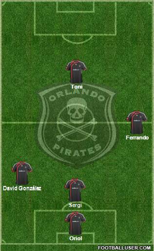 Orlando Pirates Formation 2011