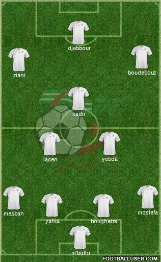 Algeria Formation 2011
