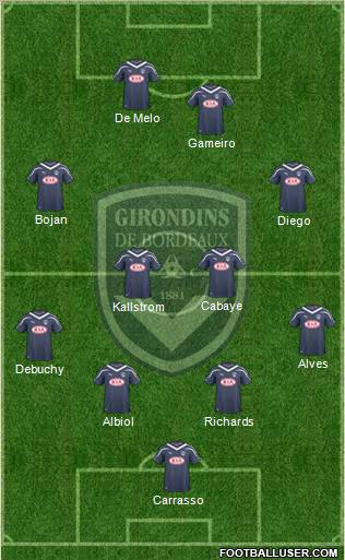 FC Girondins de Bordeaux Formation 2011