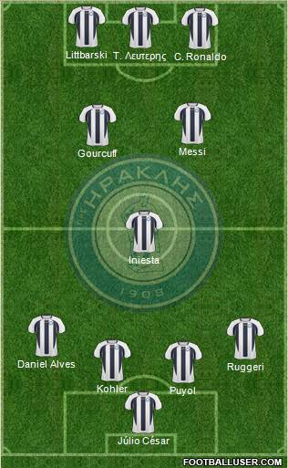 GS Iraklis Salonika Formation 2011