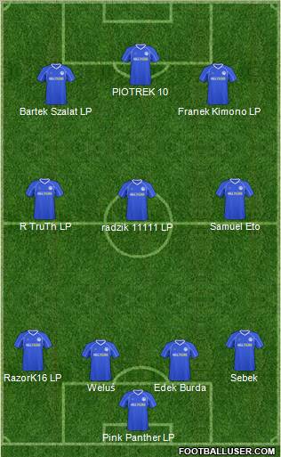 Billericay Town Formation 2011