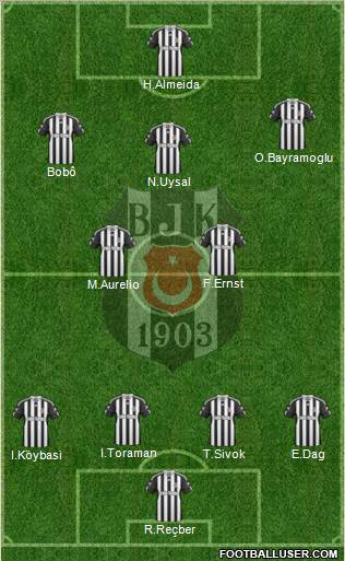 Besiktas JK Formation 2011
