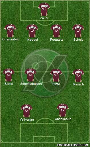 Hannover 96 Formation 2011