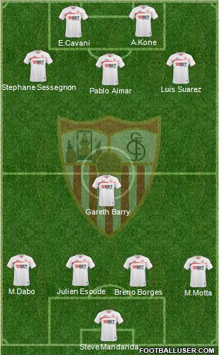 Sevilla F.C., S.A.D. Formation 2011
