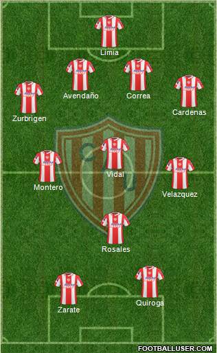 Unión de Santa Fe Formation 2011