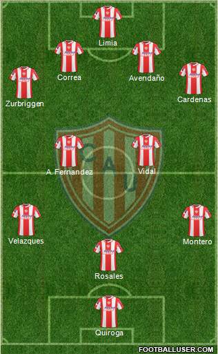 Unión de Santa Fe Formation 2011