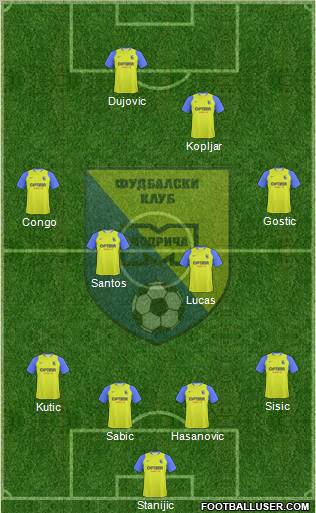 FK Modrica Maxima Formation 2011