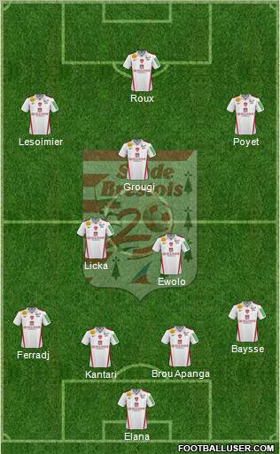 Stade Brestois 29 Formation 2011