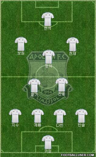 AMO Apollon Limassol Formation 2011