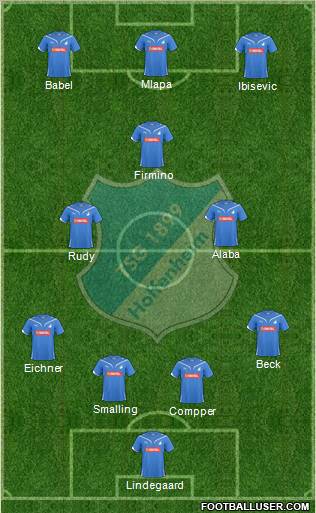 TSG 1899 Hoffenheim Formation 2011