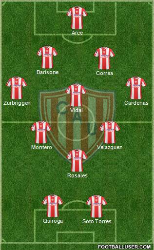 Unión de Santa Fe Formation 2011