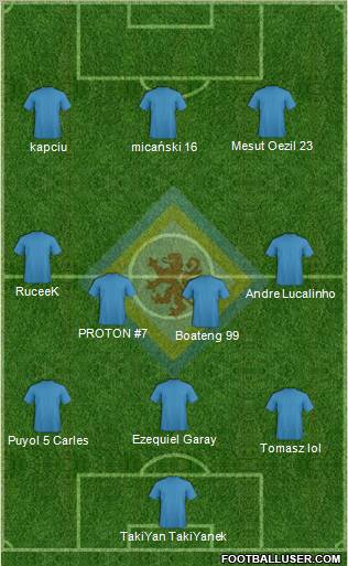 Braunschweiger TSV Eintracht Formation 2011
