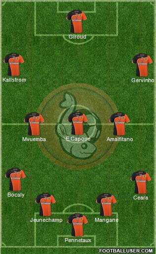 FC Lorient Bretagne Sud Formation 2011