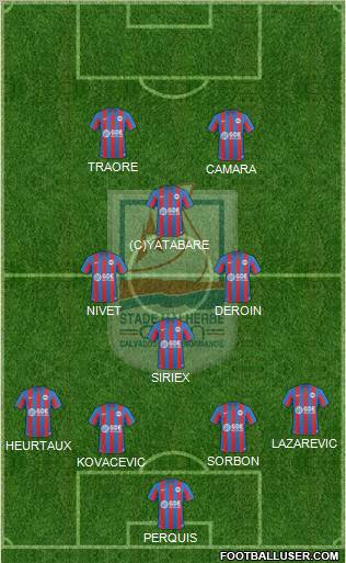 Stade Malherbe Caen Basse-Normandie Formation 2011