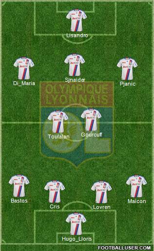 Olympique Lyonnais Formation 2011