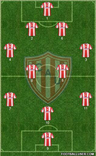 Unión de Santa Fe Formation 2011