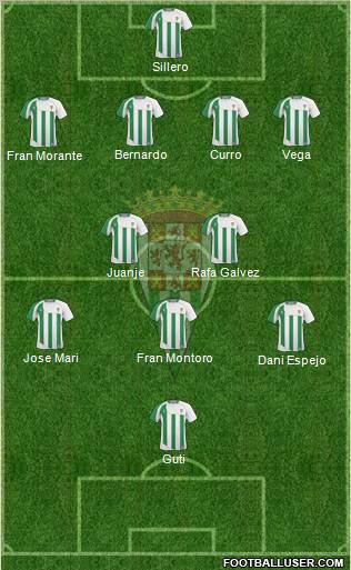Córdoba C.F., S.A.D. Formation 2011
