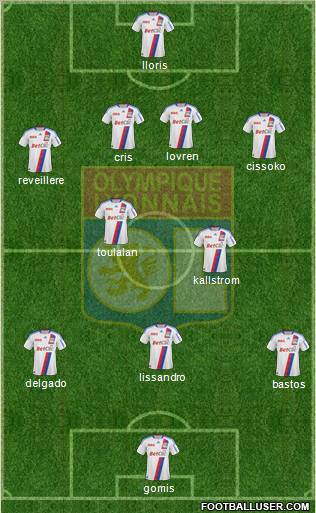 Olympique Lyonnais Formation 2011