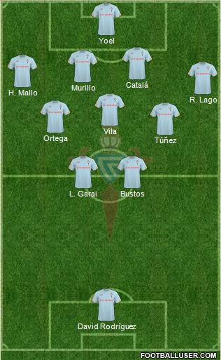 R.C. Celta S.A.D. Formation 2011