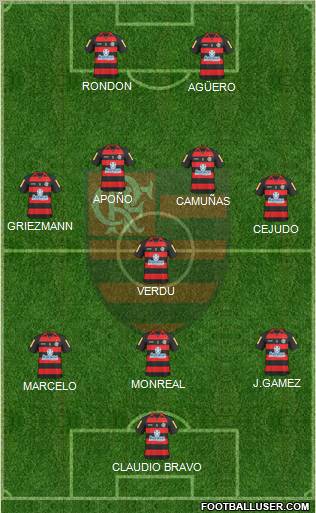 CR Flamengo Formation 2011