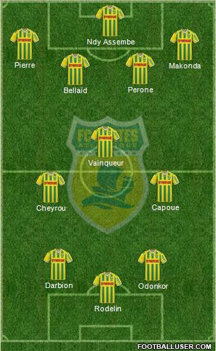 FC Nantes Formation 2011