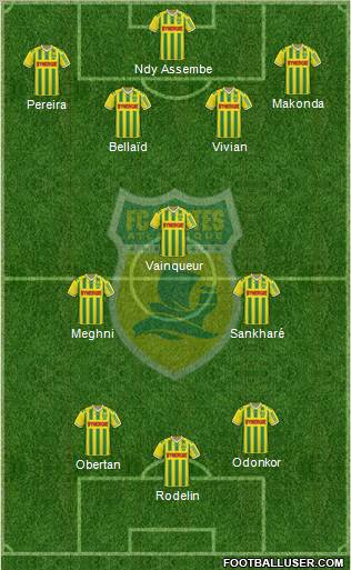 FC Nantes Formation 2011