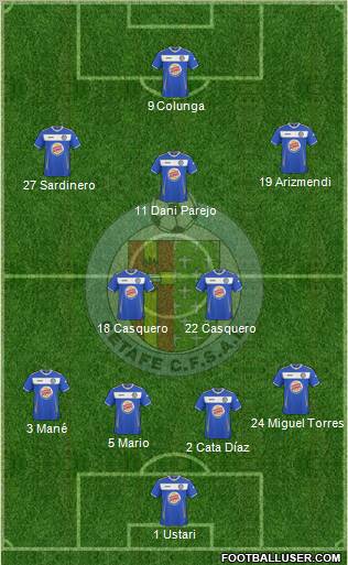 Getafe C.F., S.A.D. Formation 2011