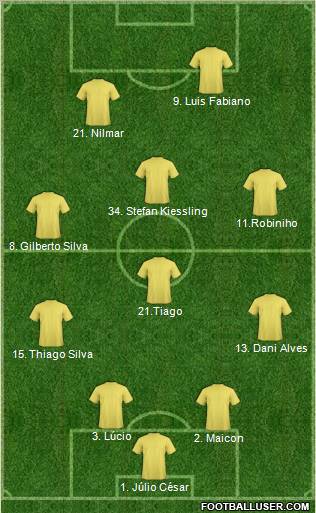 26 de Outubro FC Formation 2011