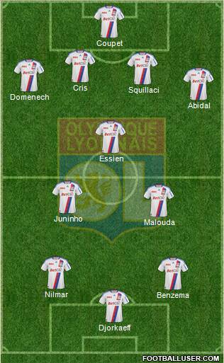 Olympique Lyonnais Formation 2011