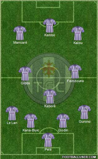 Toulouse Football Club Formation 2011