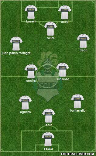 Gimnasia y Esgrima de La Plata Formation 2011