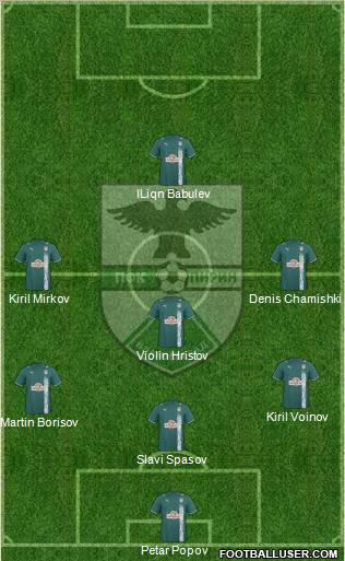 Pirin Blagoevgrad (Blagoevgrad) Formation 2011