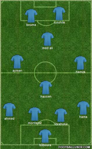 Pro Evolution Soccer Team Formation 2011