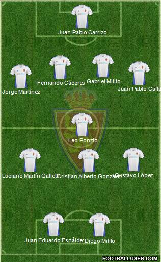 R. Zaragoza S.A.D. Formation 2011